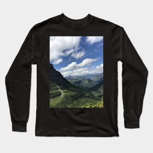 Dreamy Mountain Valley Long Sleeve T-Shirt